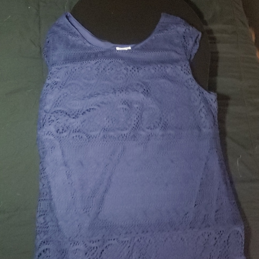 Navy blue dress